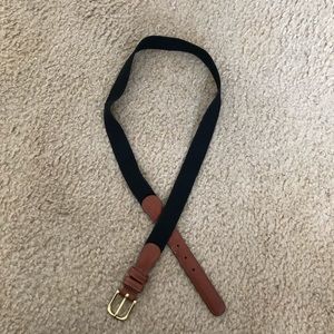 Coach Leather and Linen belt
